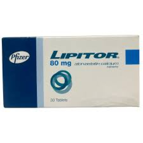 Lipitor Tabs 80mg Atorvastatin Calcium